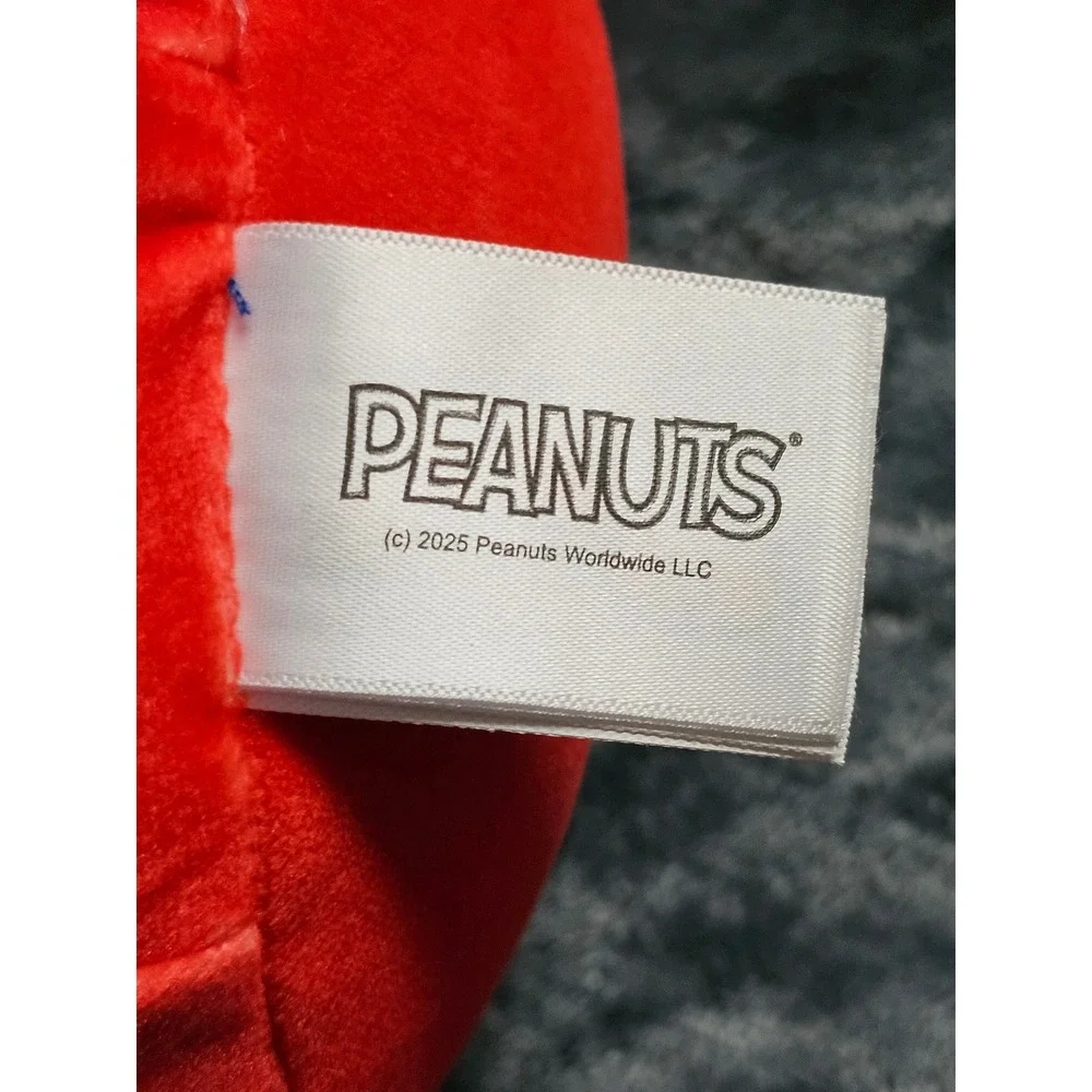 Squishmallows Peanuts‎ Snoopy Baseball Uniform 8 Inch Plush Toy SQPN00099 NEW